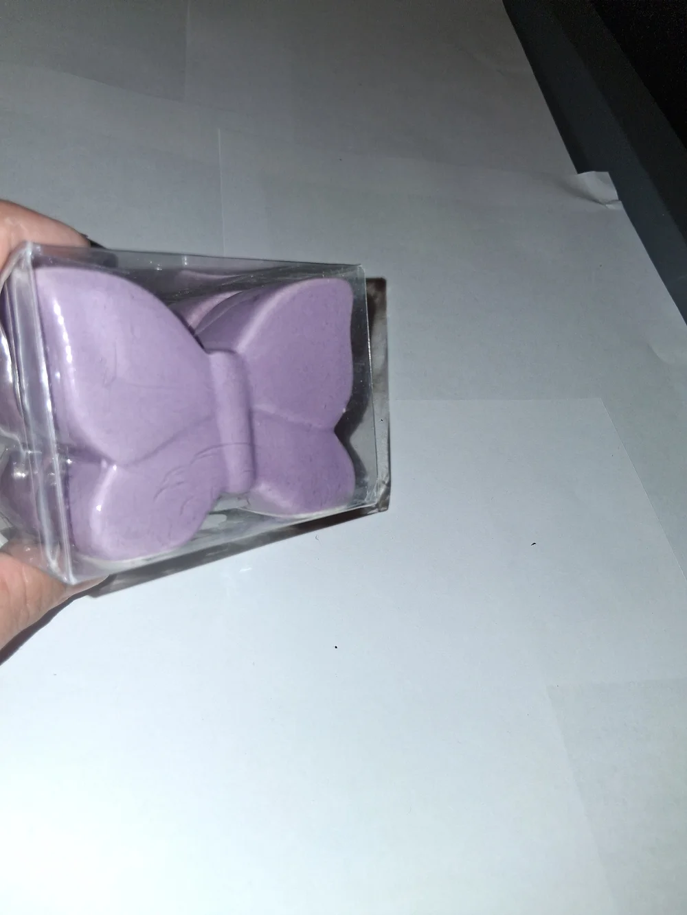 Ceramic Butterfly Salt & Pepper Shakers Purple Brand New Sealed